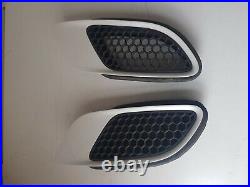Genuine BMW Hood Grills Pair N/S+O/S with Covers and Seals OEM 41007891291
