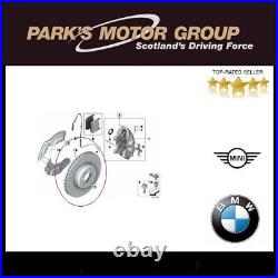Genuine BMW Pair Front M Perforomance Brake Discs Drilled 370mm 34106797603