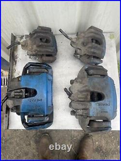 Genuine Bmw E60/e61 535d Pair Of Front & Rear Brake Calipers And Carriers