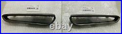 Genuine Bmw Front Bumber Side Trim Grilles-pair Left & Right Side 51118075626/