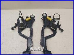 Genuine Bmw X2 Series F39 Pair Of Bonnet Hood Hinges With Actuators In Blue