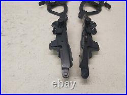 Genuine Bmw X2 Series F39 Pair Of Bonnet Hood Hinges With Actuators In Blue
