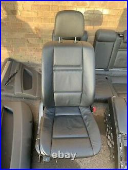 Genuine Bmw X5, X6, E70, E71, Front Leather Seats Pair Heated Interior, Black