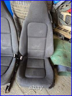 Genuine Bmw Z3 E36 Roadster 1.9 Petrol Electric Cloth Interior Seats Pair