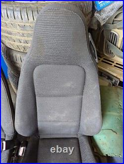 Genuine Bmw Z3 E36 Roadster 1.9 Petrol Electric Cloth Interior Seats Pair