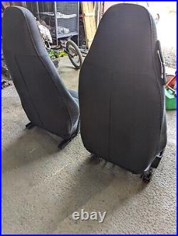 Genuine Bmw Z3 E36 Roadster 1.9 Petrol Electric Cloth Interior Seats Pair