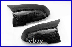 Genuine Carbon Fibre BMW Mirror Cap Covers F30 F31 318 320 325 330 335 M3 Style