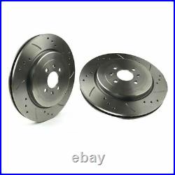 Genuine NK Pair of Front Brake Discs for BMW 335d GT xDrive 3.0 (01/14-04/20)
