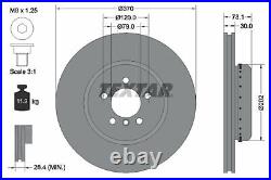 Genuine OE Textar 5 Stud Front 2 Piece Vented Brake Discs Pair Set 92265325