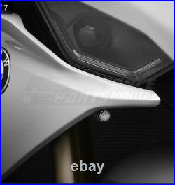 Genuine Rizoma Stealth Aerodynamic Mirrors Pair Black Bmw S1000rr 2021 + Lights