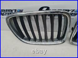 Genuine Used BMW Front Chrome Kidney Grille Pair X1 E84 2993306 2993305