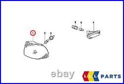 New Bmw Genuine E38 7 Series Front Turn Signal Indicators Clear Pair Set Ns + Os