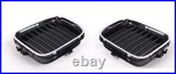 New Genuine BMW 8-Series E31 1989-1999 Coupe Kidney Grill Set Pair L+R OEM
