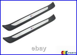 New Genuine Bmw 3 Series E90 M3 Entrance Front Door Sill Cover Pair Left Right
