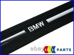 New Genuine Bmw 5 Series E39 Rear Door Sill Cover Black Pair Set Left Right