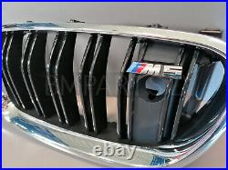 New Genuine Bmw 5 Series F10 M Sport Bumper Grille Front Pair 8057224 & 8057229