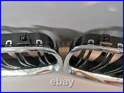 New Genuine Bmw 5 Series F10 M Sport Bumper Grille Front Pair 8057224 & 8057229