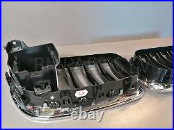 New Genuine Bmw 5 Series F10 M Sport Bumper Grille Front Pair 8057224 & 8057229