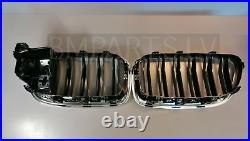 New Genuine Bmw 5 Series F10 M Sport Bumper Grille Front Pair 8057224 & 8057229