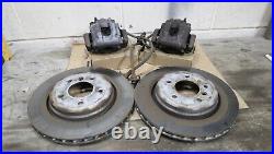 PAIR BMW E46 330ci 330i 330d Vented REAR Brake Calipers & Carriers & Discs 320mm