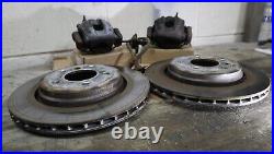 PAIR BMW E46 330ci 330i 330d Vented REAR Brake Calipers & Carriers & Discs 320mm