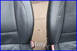 Pair BMW Z4 roadster E85 Black Leather Heated Seats