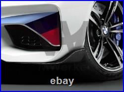 Pair Genuine BMW M2 M Performance Front Carbon Splitters 51192365981 51192361668