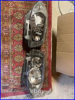 Pair sealed headlights BMW 1 series for lhd