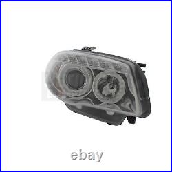 Projector Angel Eyes Headlights BMW 1 Series E88 2008-2011 LED DRL Chrome Inner