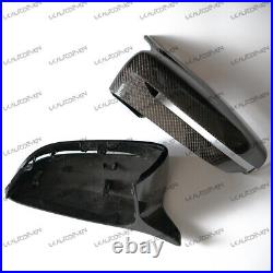 Real Carbon Fibre M Style Mirror Cover Replacements BMW 5 Series G30 RHD