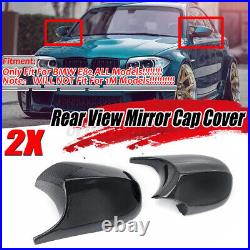 Replace Real Carbon Fiber Mirror Cover For BMW 3 series E90 E91 E92 E93 LCI